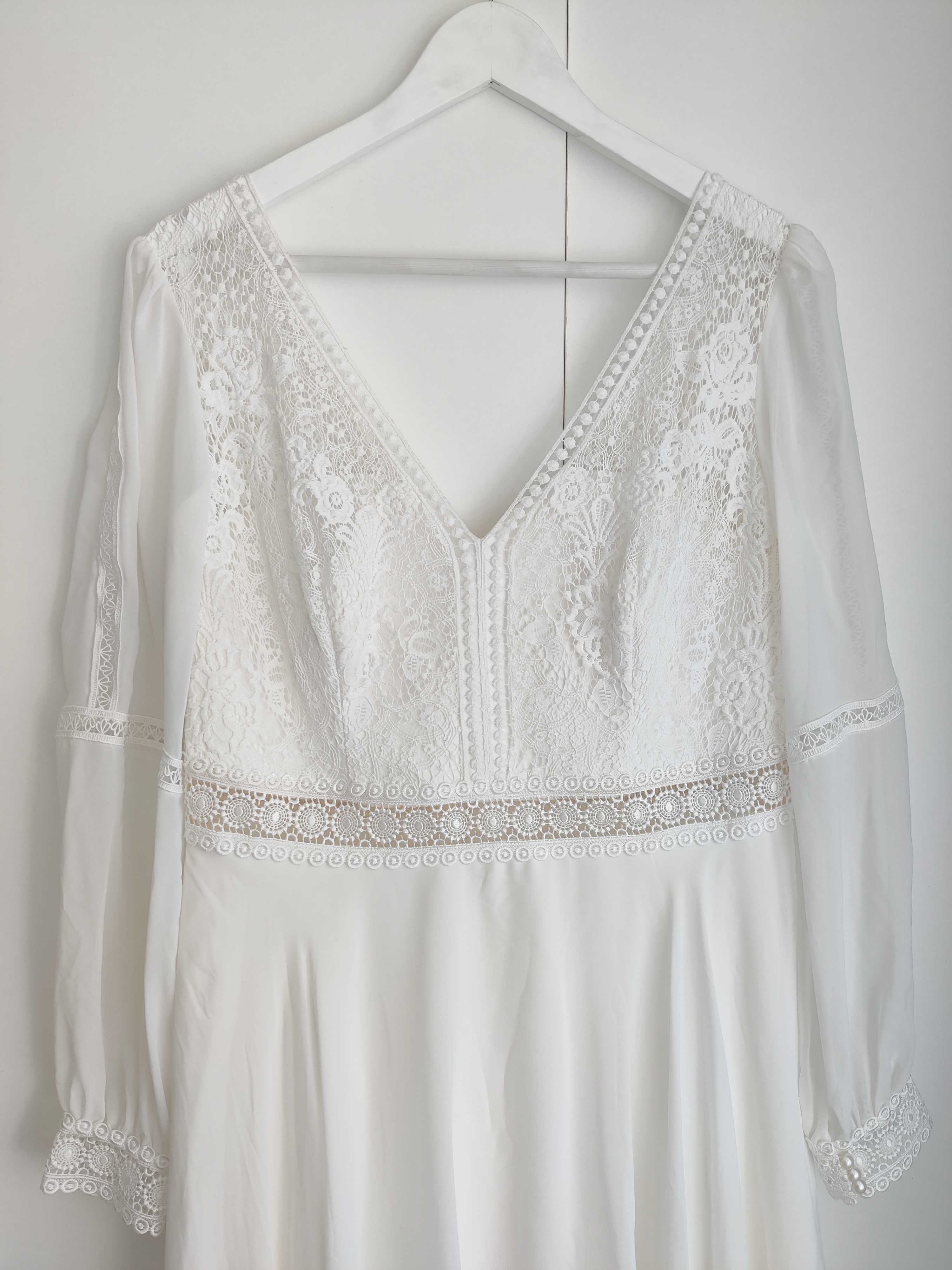 Suknia ślubna Layla z salonu Dama Couture, rozmiar 42/44