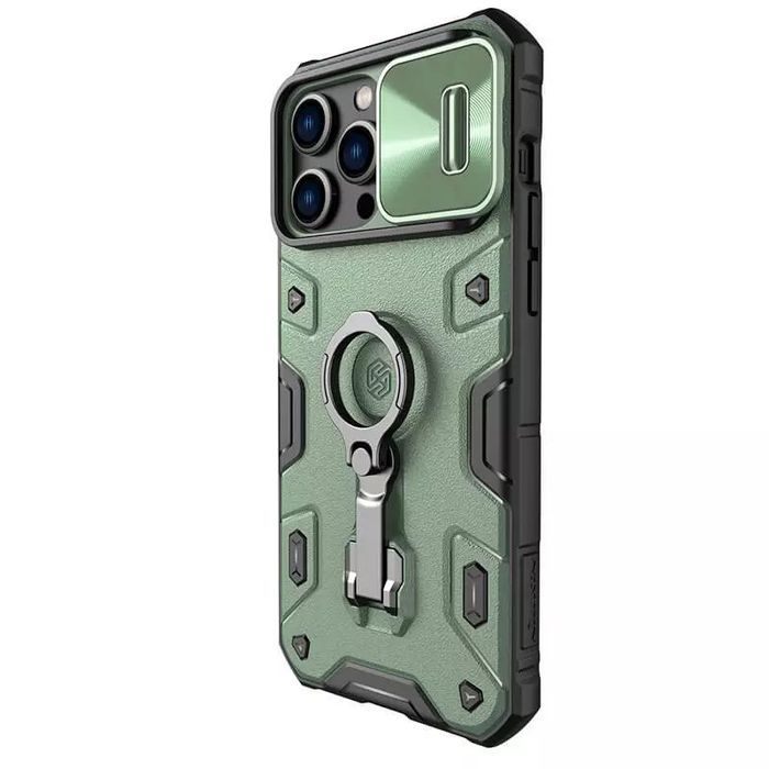 Etui Nillkin Camshield Armor Pro Magnetic Do Iphone 14 Pro Max Zielony