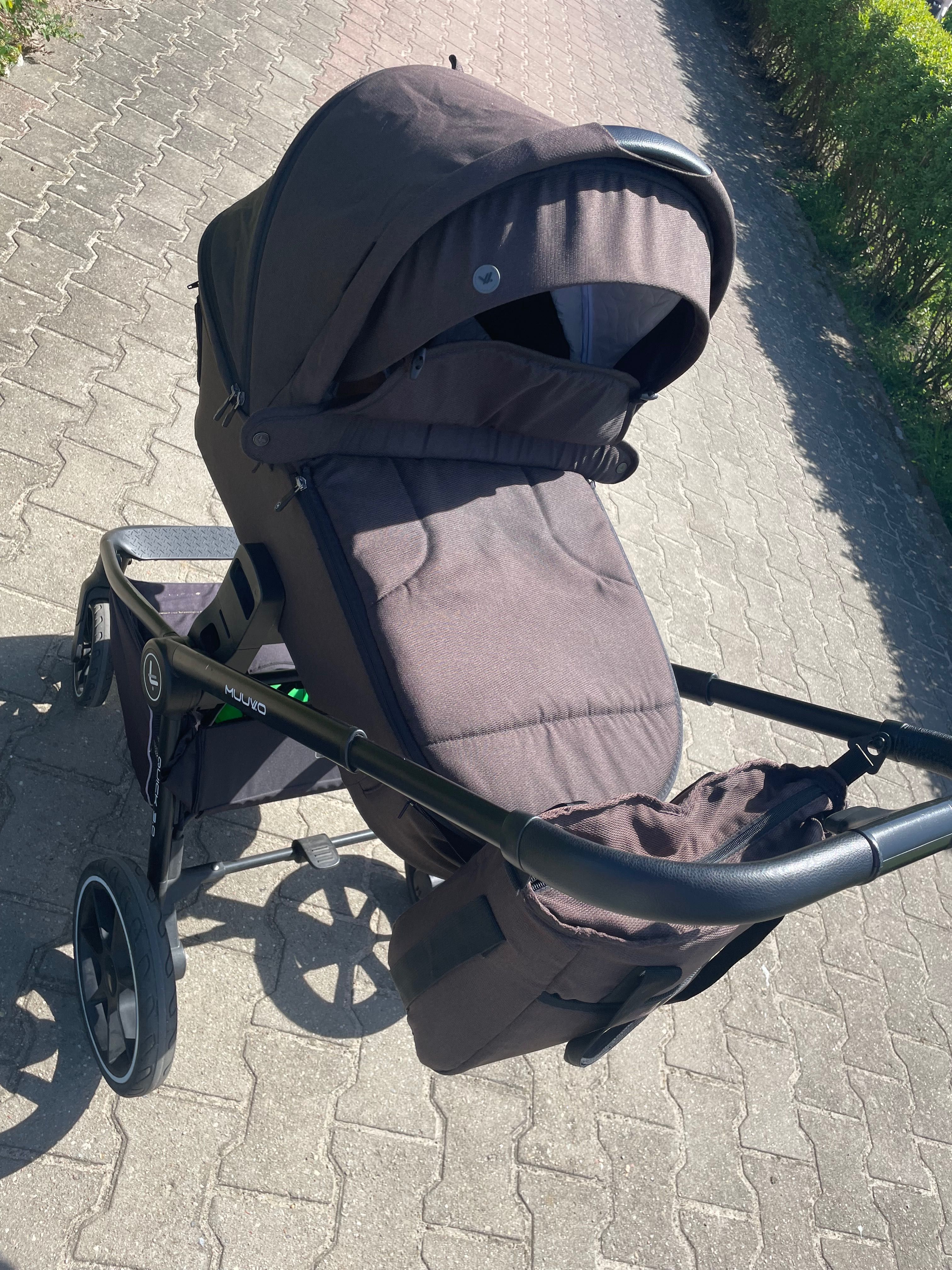 Wózek 2 w 1 gondola i spacerówka muuvo 3.0