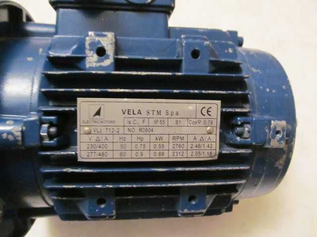 Електродвигун ,мотор,VELA (0.6кВт.2800 об/хв.( Виробництво Італія)