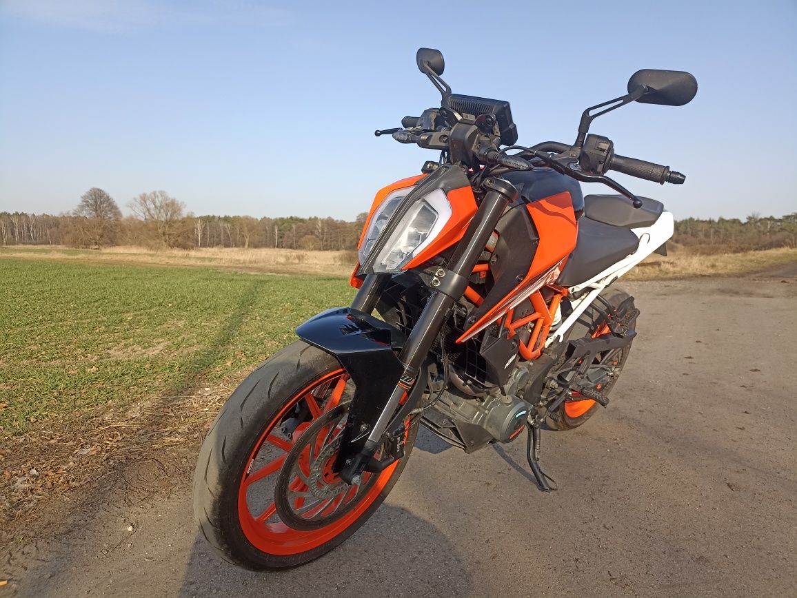 KTM Duke 390 a2 ABS niski przebieg