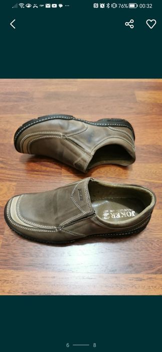 Skórzane Wsuwane Buty Męskie Joker Lekkie Wygodne Comfort