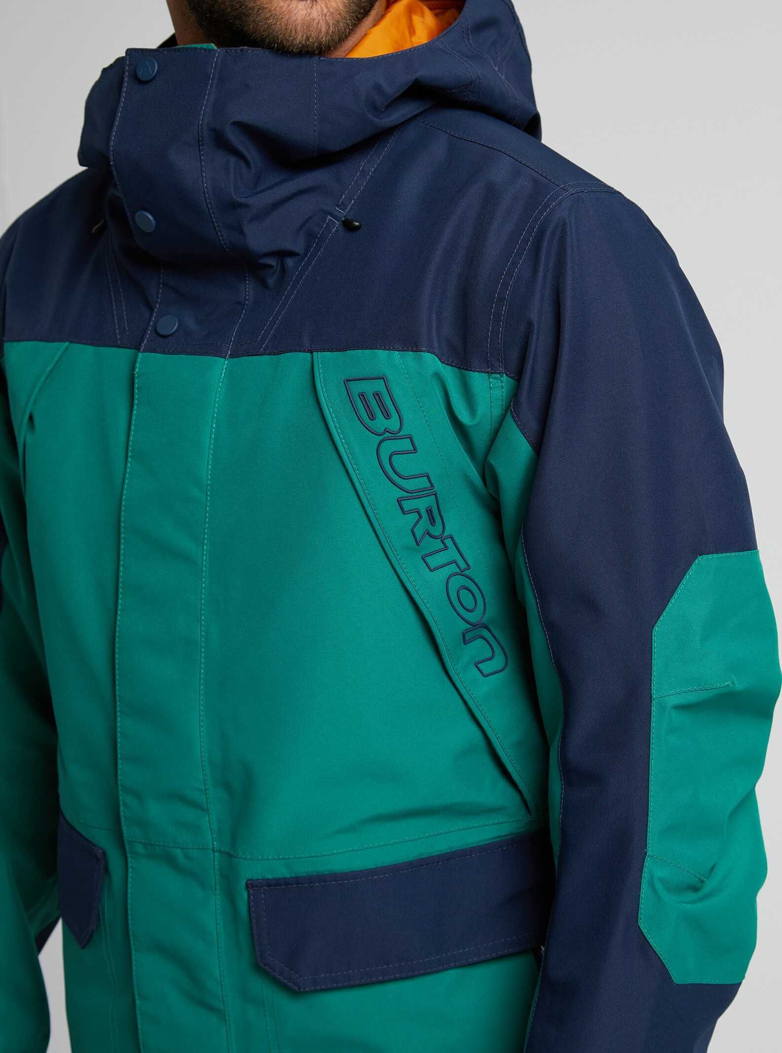 Nowa kurtka Burton Gore-TEX Breach Green Blue Large volcom ak swash dc