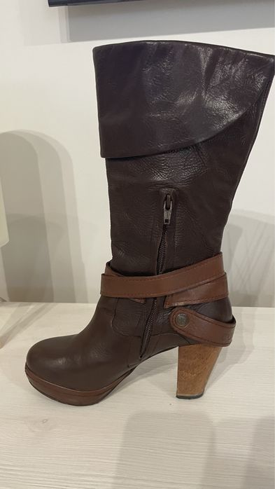 Botas Cubanas castanhas