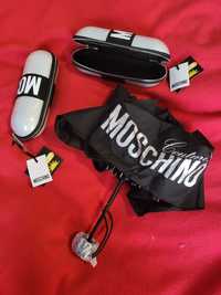 Love Moschino,парасоля,парасолька міні Love Mosсhino з футляром