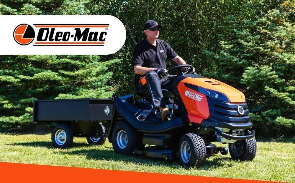 Traktorek Oleo Mac Om 106/24 Kh Traktorek Ogrodowy Kosiarka Spalinowa