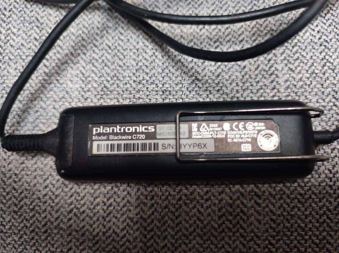 Słuchawki Plantronics blackwire c720