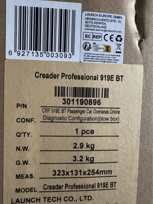 Launch CRP919E BT V5.0 CAN FD DoIP / polski