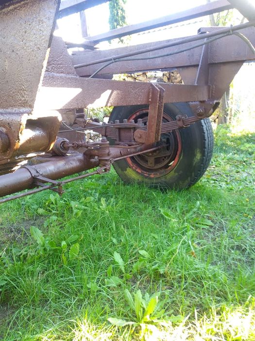 Przyczepa do bel słomy siana drewna laweta