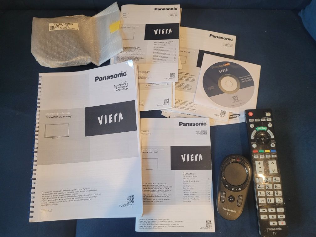 Telewizor plazmowy Panasonic TX-P50VT50E