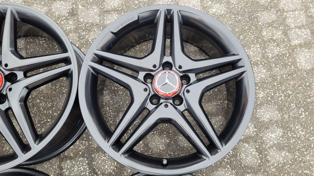 AMG  18"  Oryginal A177 5x112  7,5j et52  CLA  A b c klasa W205 czarne