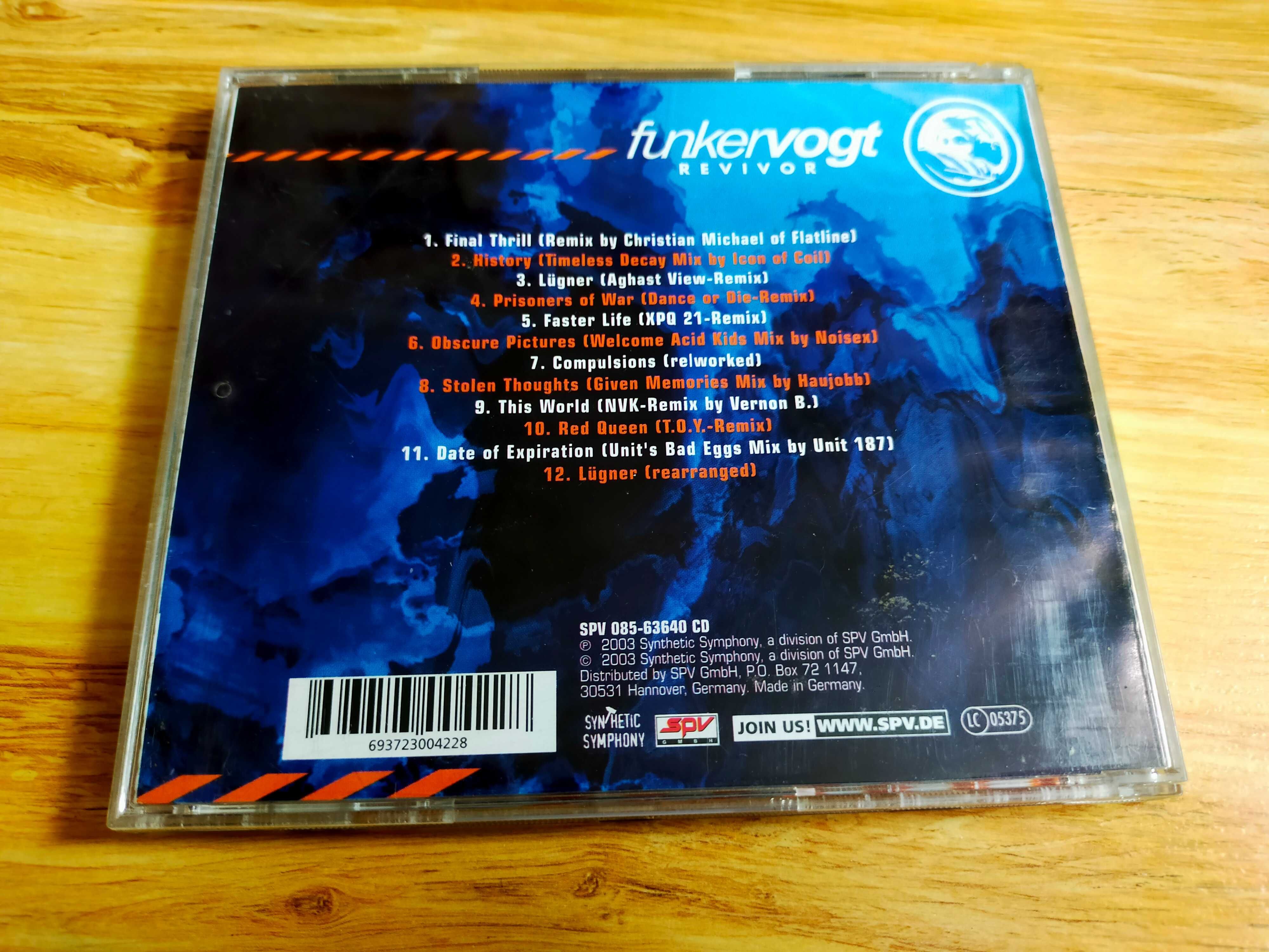 FUNKERVOGT "Revivior" CD Jak Nowa.