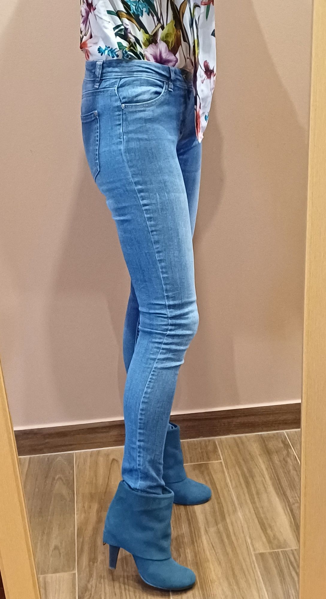 Jeansy Diverse 36, rurki