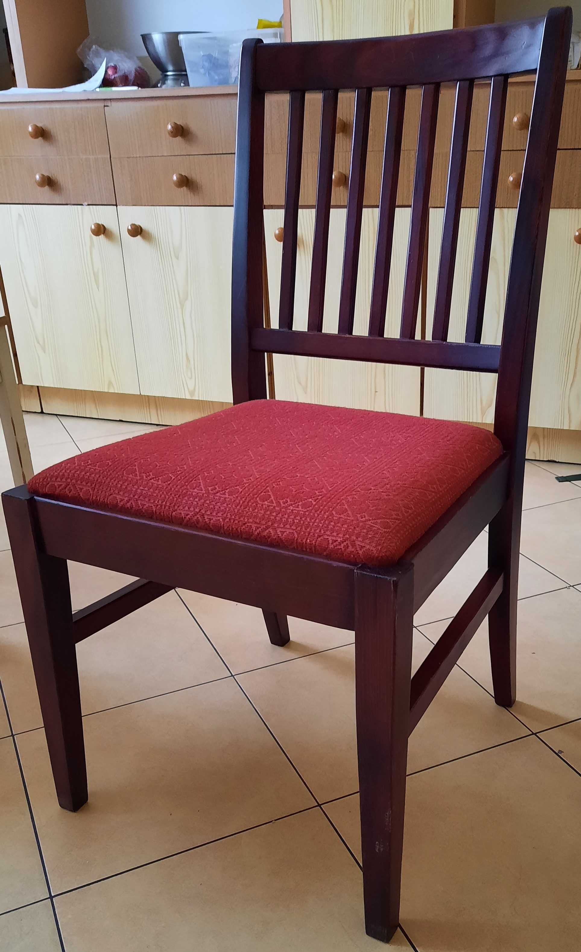 Krzesła NOWE drewniane 6 szt KOMPLET PRL PRZEMYŚL