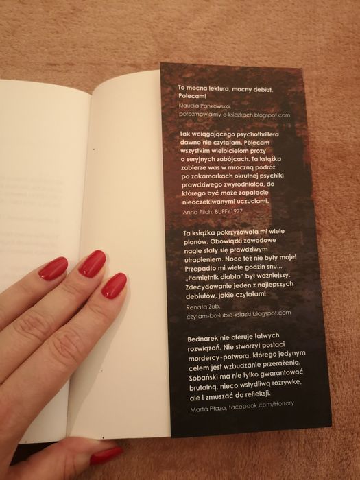Książka Pamiętnik Diabła Adrian Bednarek