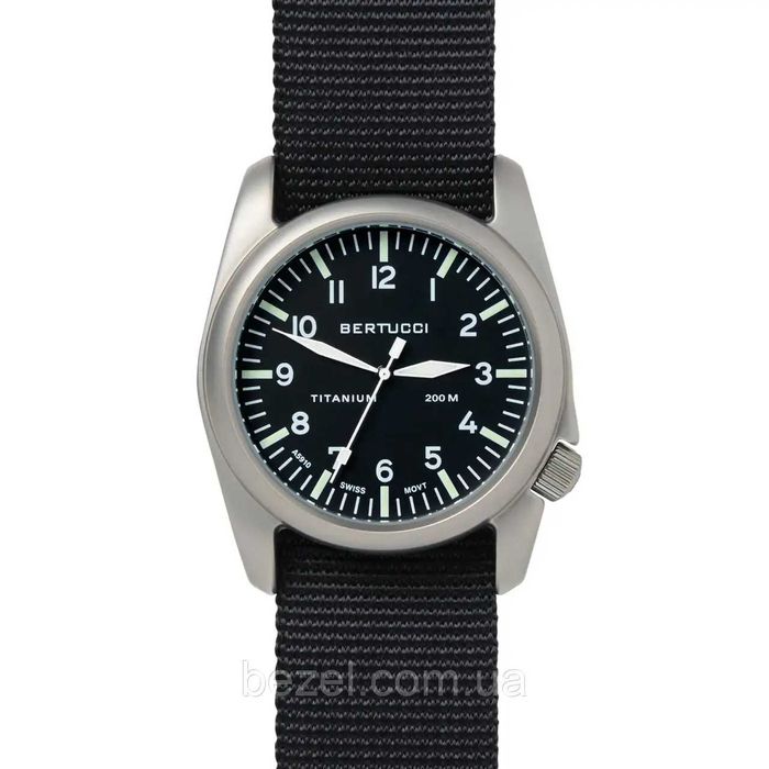 Чоловічий годинник Bertucci 13456 A-4T AERO PILOT - BLACK DIAL