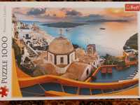 Puzzle 1000 elementów  Bajkowe Santorini Trefl