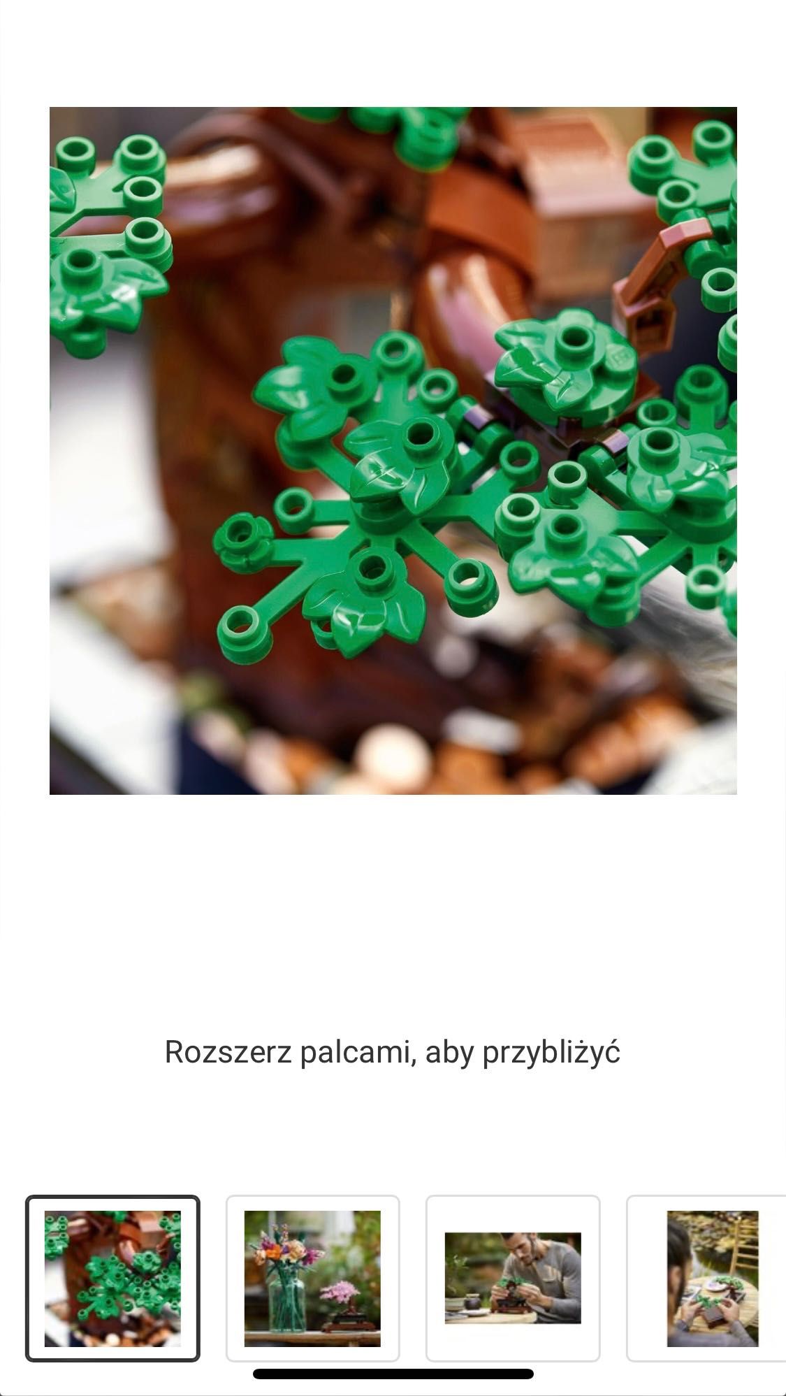 Klocki Lego BONSAI TREE nowe