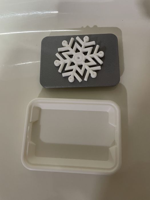 Tesouro de Natal - caixa presente para cartões ou notas