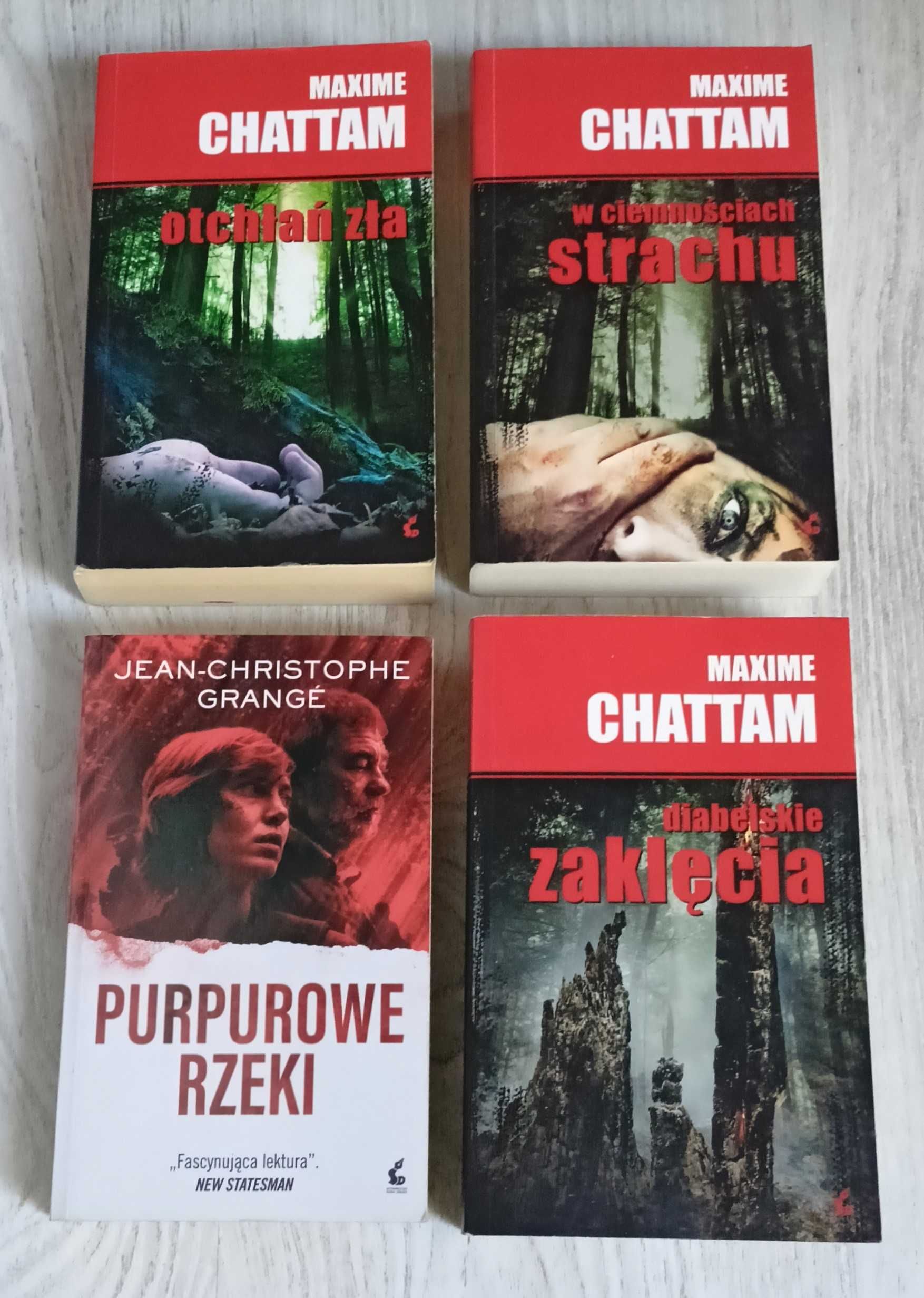 Chattam Otchłań zła W ciemnościach strachu Diabelskie zaklęcia Grange