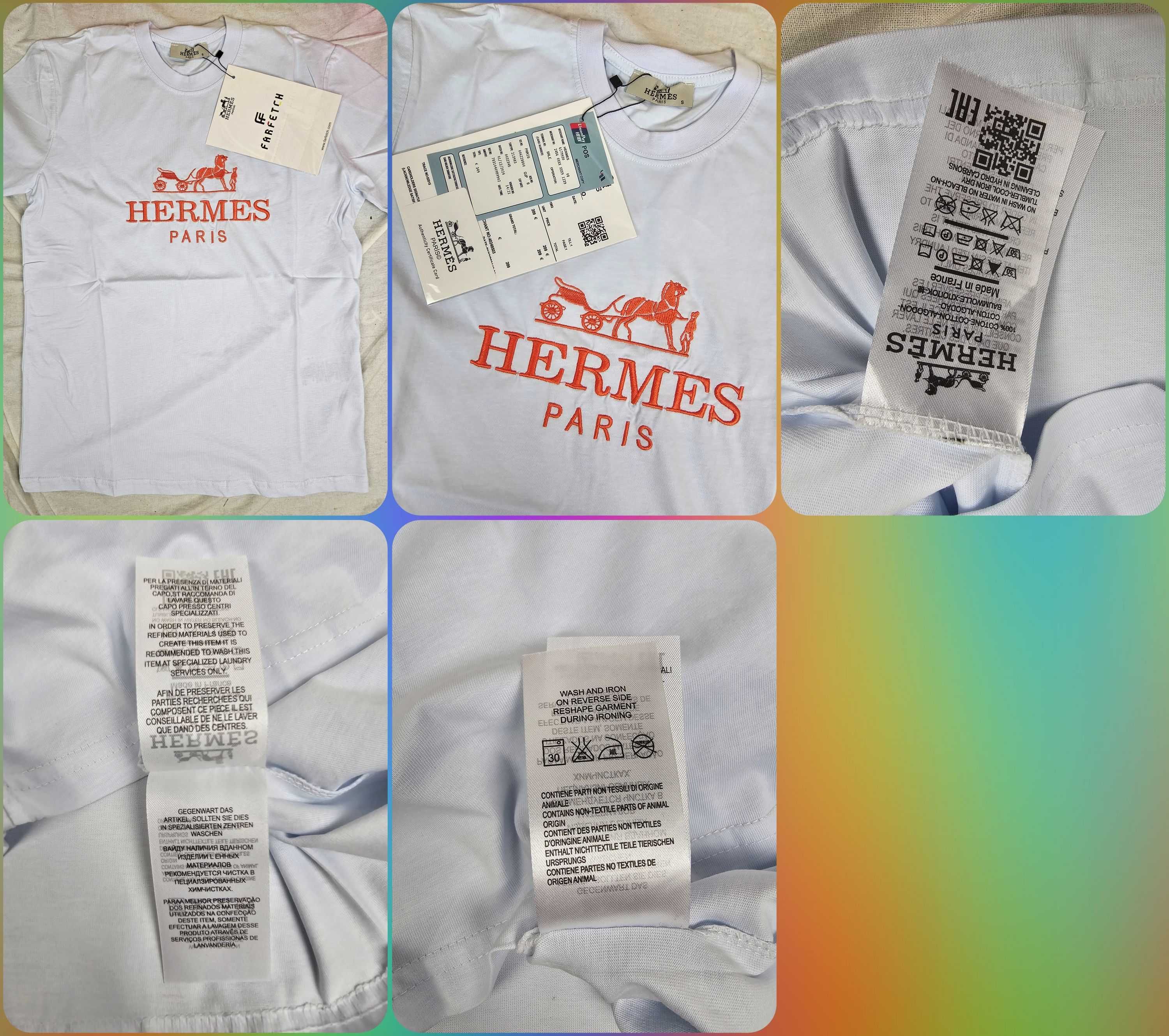 Koszulka hermes t-shirt prada koszulki męskie tommy hilfiger nowość