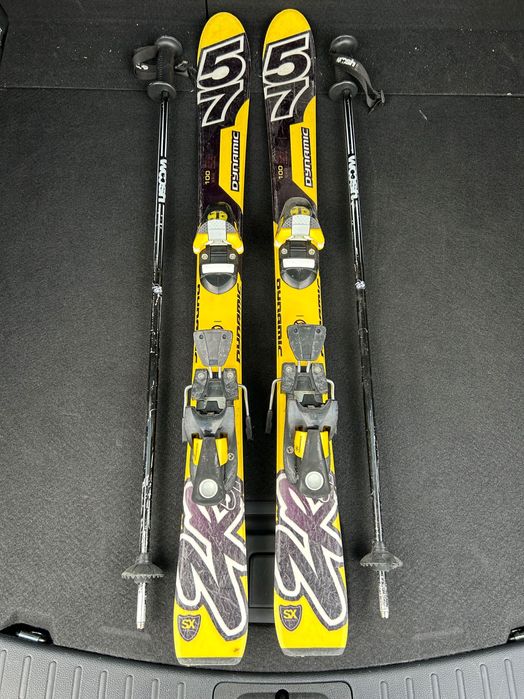 Narty Dynamic Jr 100 + Kijki