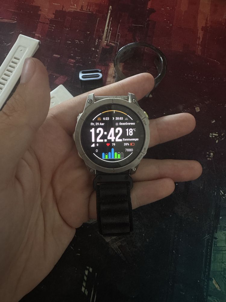 Garmin Epix Gen 2 Amoled Sapphire Titanium