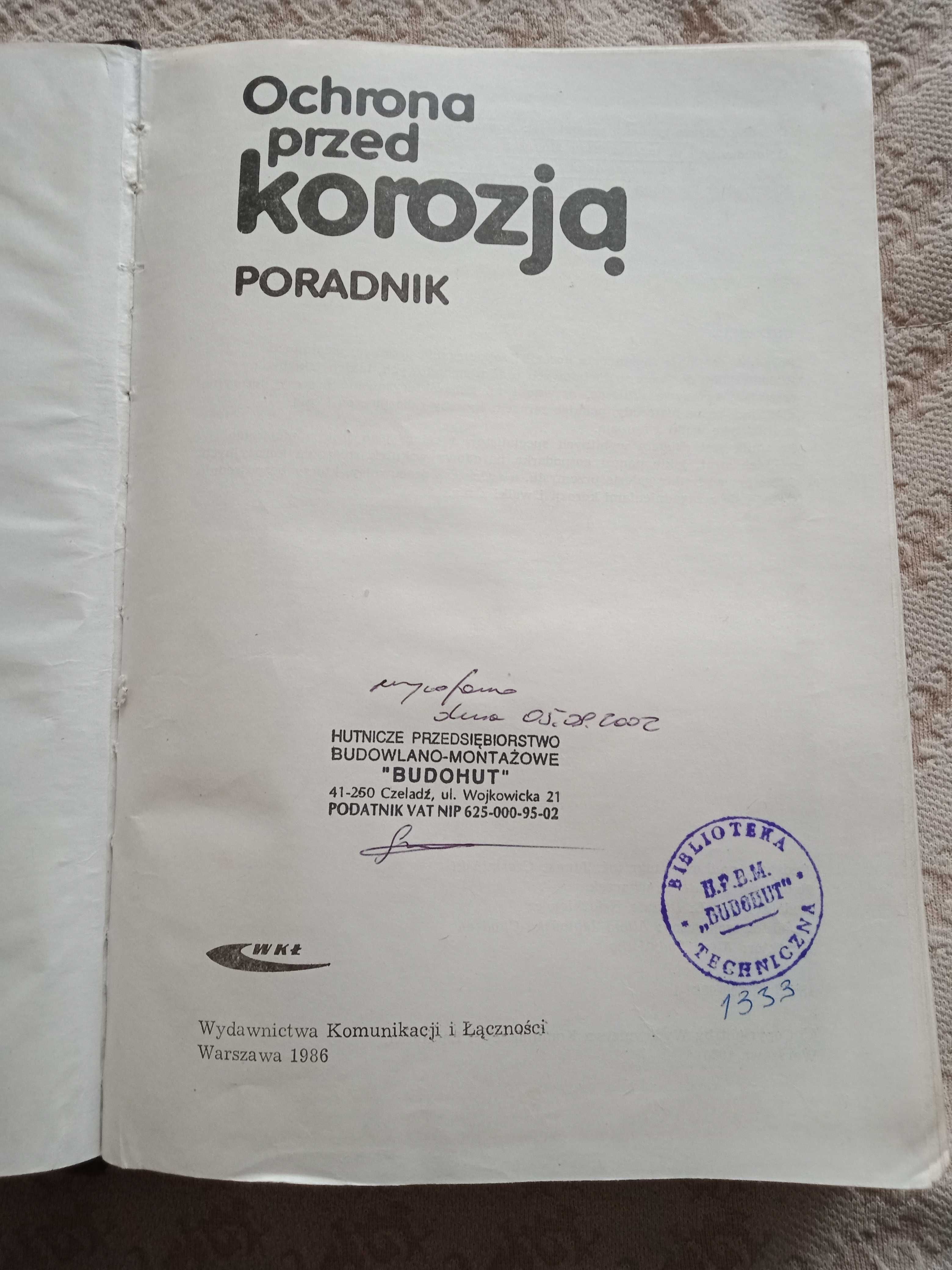 Ochrona przed korozja poradnik