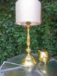 Lampa lampka stojąca stołowa wysoka