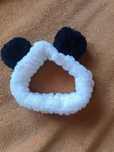 Opaska do makijażu lub pielęgnacji panda