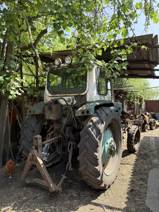 Трактор ЮМЗ-6, 76 року, прицеп 2птс4, плуг, культіватор