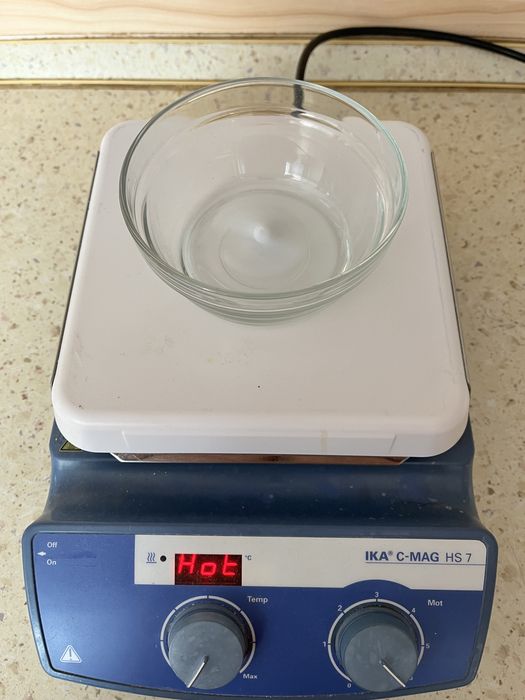 Mieszadło magnetyczne z grzaniem IKA C-MAG HS 7 10 l