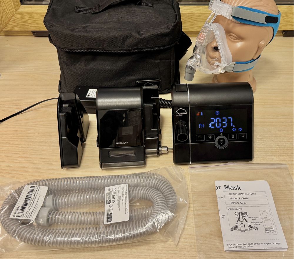 Сіпап апарат Lowenstein Prisma SOFT, 2037 годин роботи, cpap, біпап