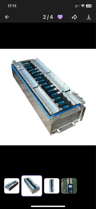 Акумуляторний модуль 18V на 2kWh – 5S3P, 111Ah, Li-ion – Lishen