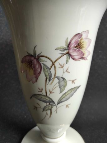 Duży porcelanowy wazon Rosenthal Bavaria, piękny stan! Motyw kwiatowy