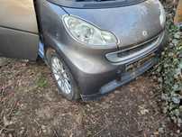 Smart fortwo 451 przód kompletny