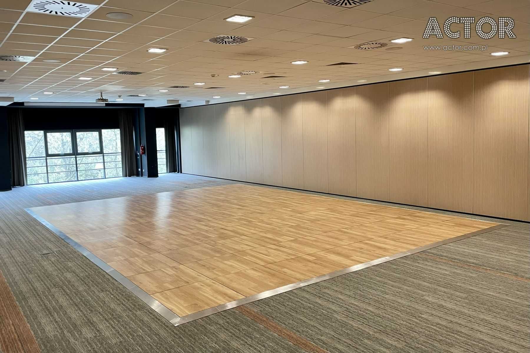 Parkiet taneczny, składana podłoga taneczna - wynajem Katowice Kraków