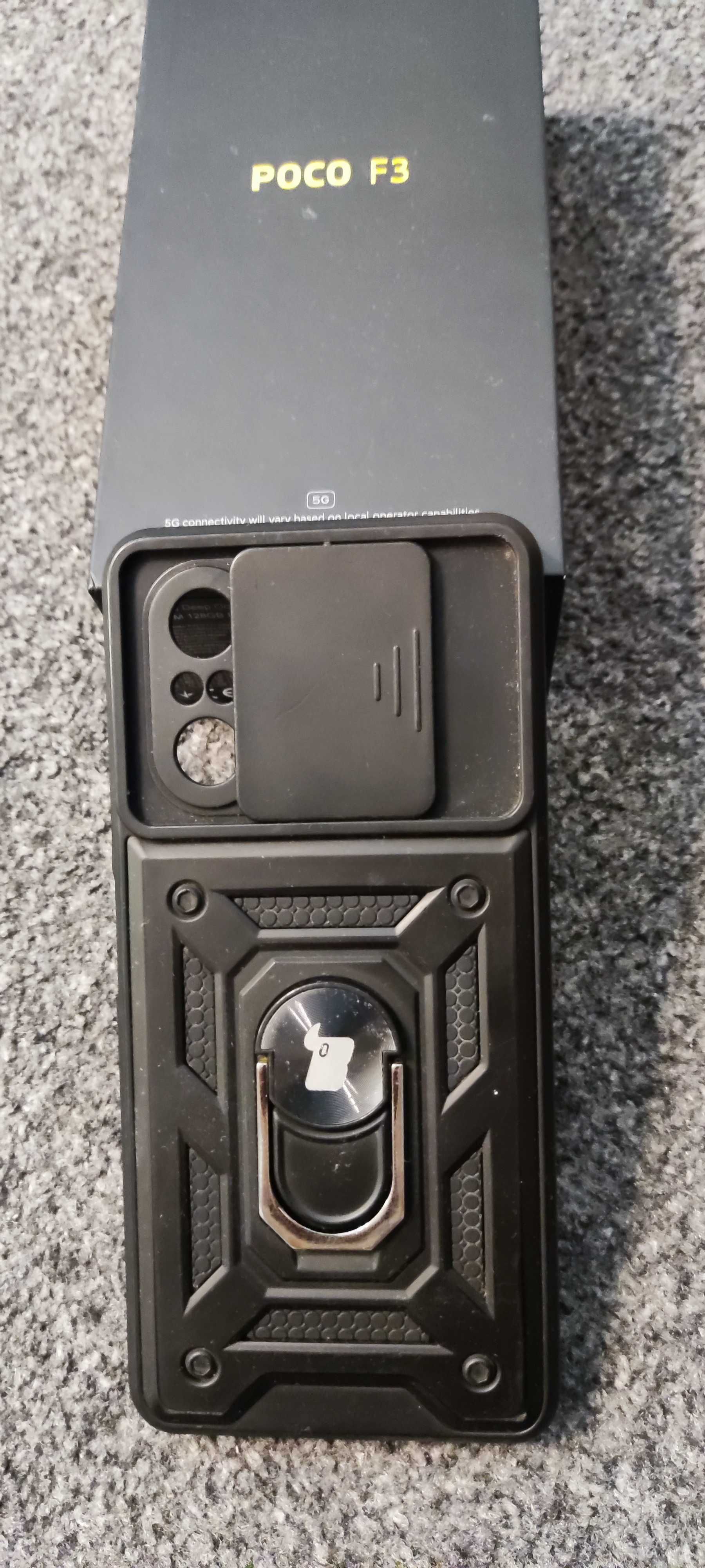 Case, etui pancerne do POCO F3, stan bdb