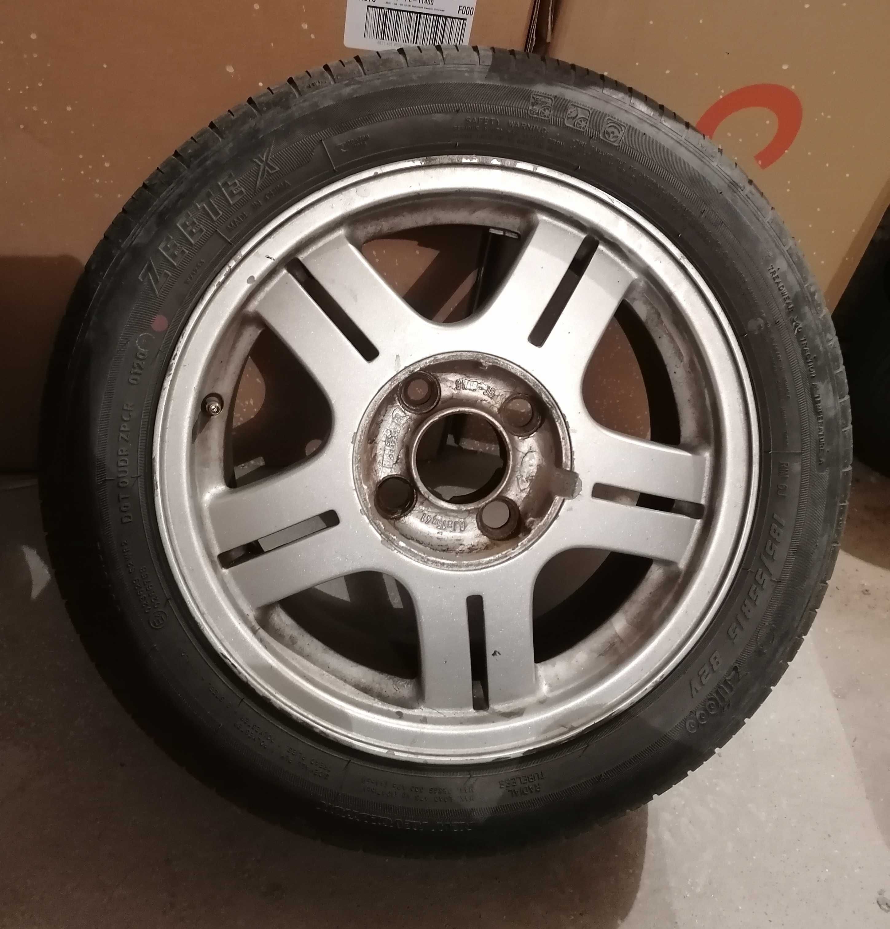 Opony letnie z felgami aluminiowy mi