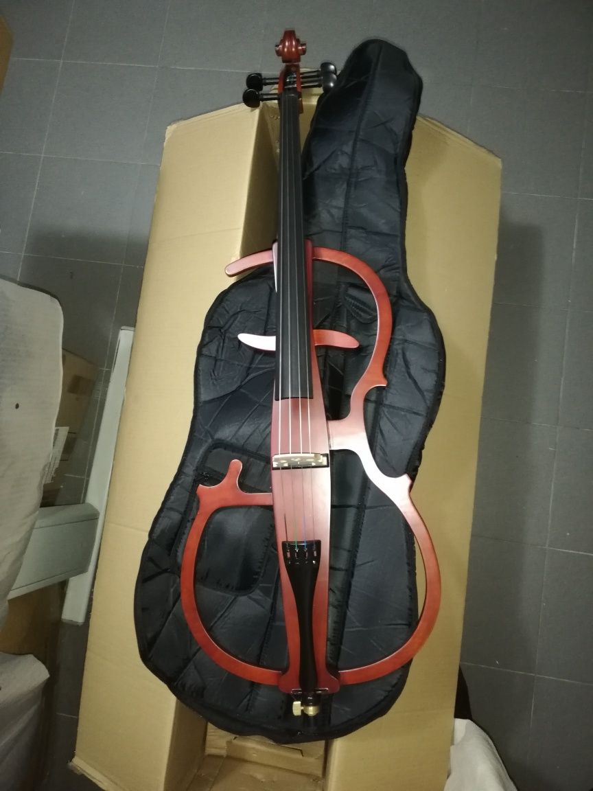 Violoncelo elétrico silent novo