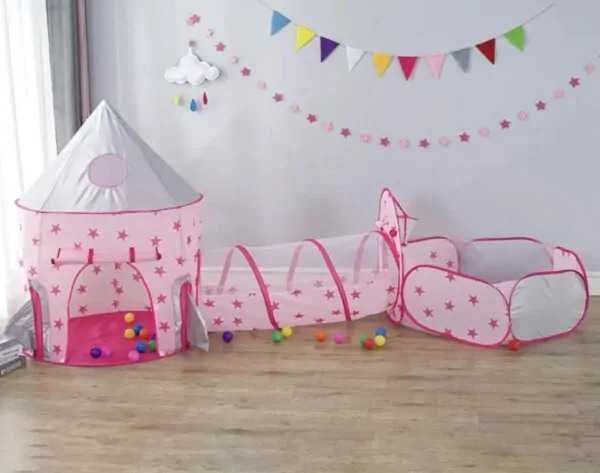 Манеж дитячий Ігровий із сітчастими стінками / Детский манеж игровой