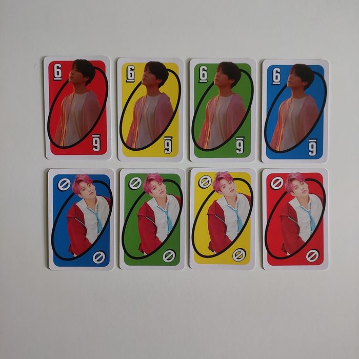 Офіційнийна колаборація Mattel Uno × БТС BTS