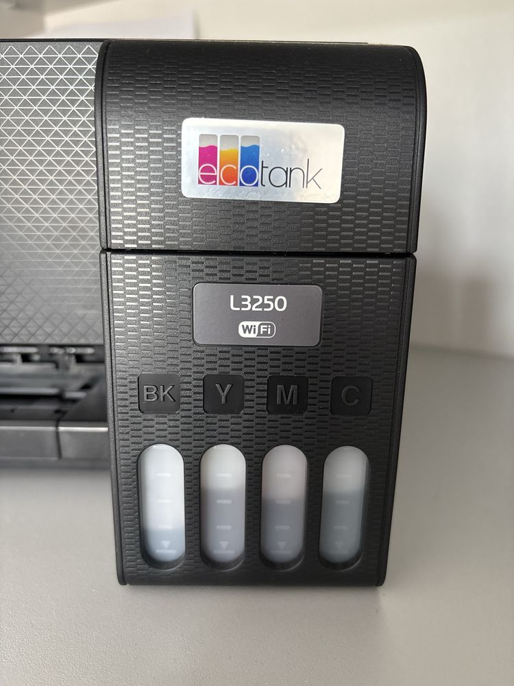 Epson EcoTank L3250 + oryginalny tusz | WiFi, skaner, gotowa do pracy