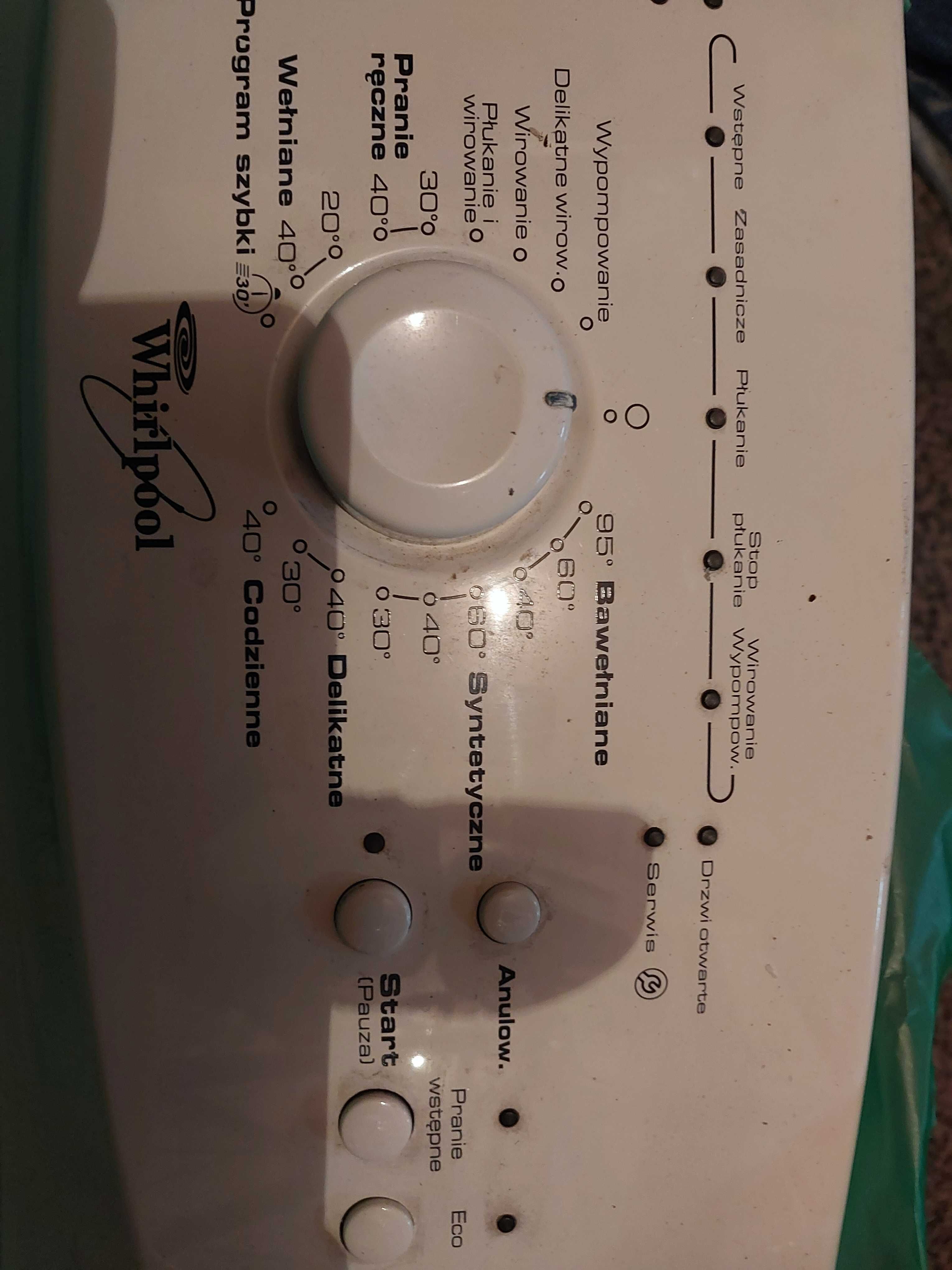 Pralka Whirlpool AWE 4316/P moduł sterujący panel programator 4316 P