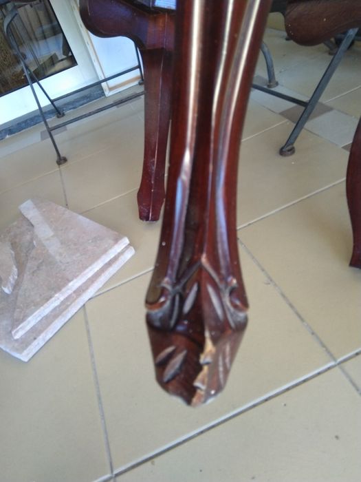 Mesa de apoio madeira maciça