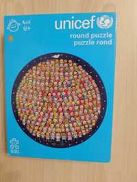 Puzzle nowe w folii Unicef