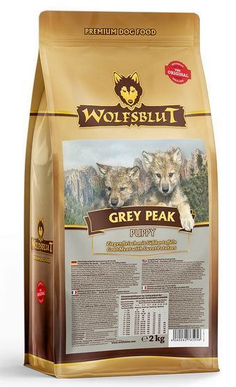 Zdrowa karma bezzbożowa dla młodych psów - Wolfsblut Koza i bataty 2kg