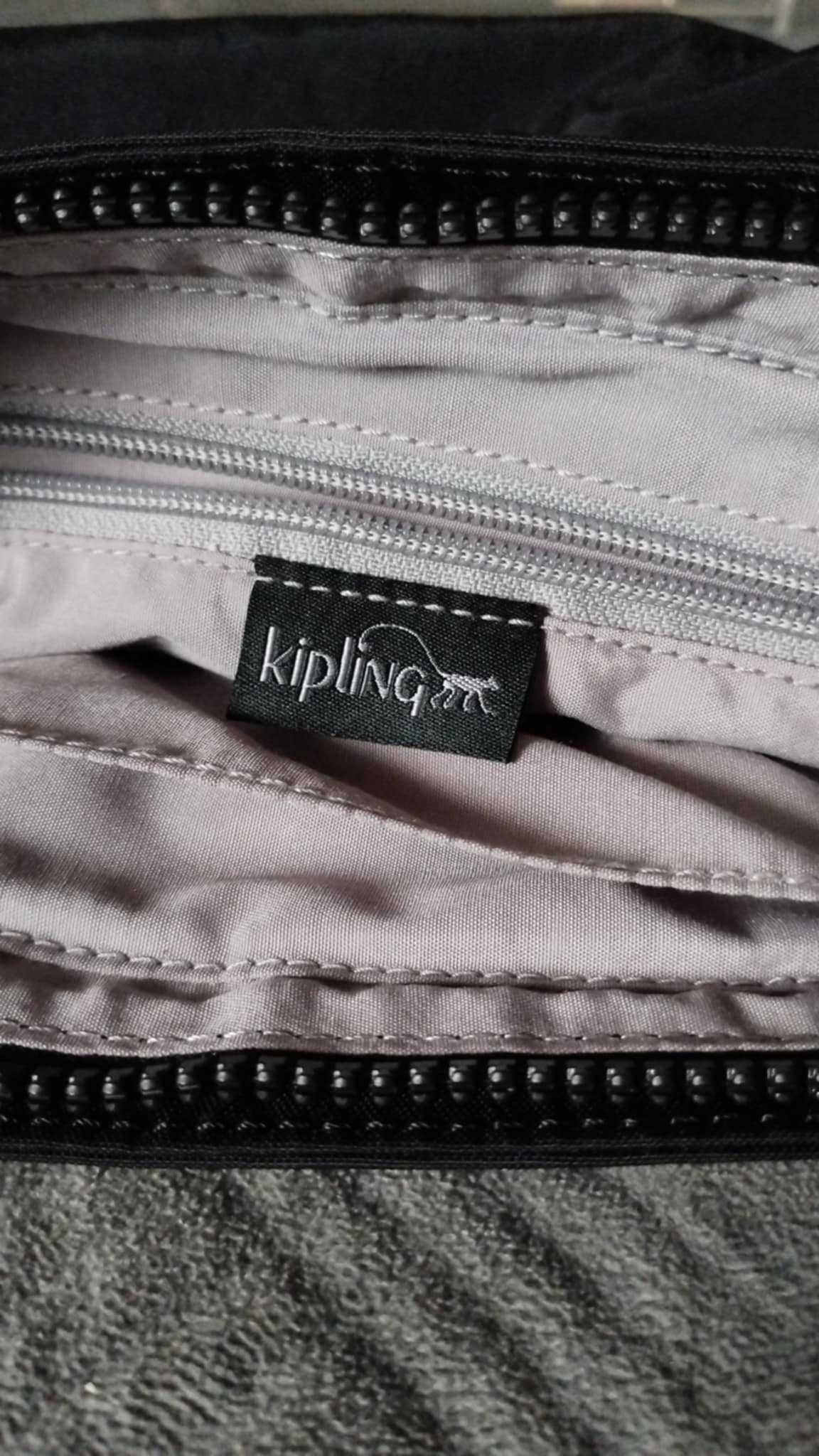 Nowa czarna torba marki Kipling