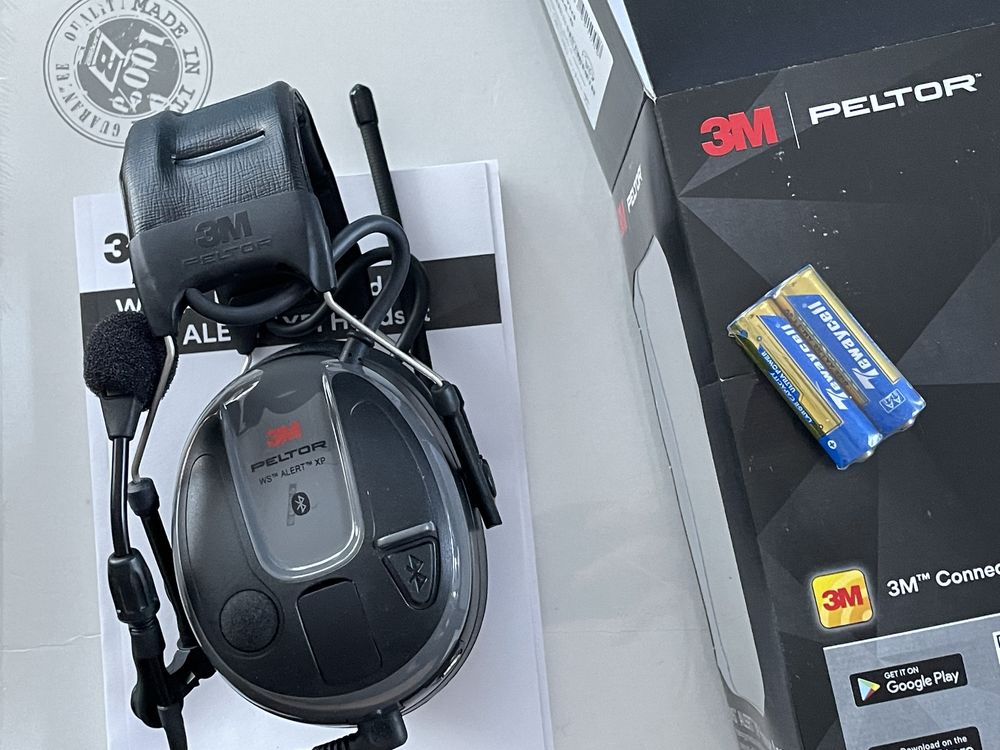 3M Peltor Alert XP , nowe , bluetooth z wplikacją