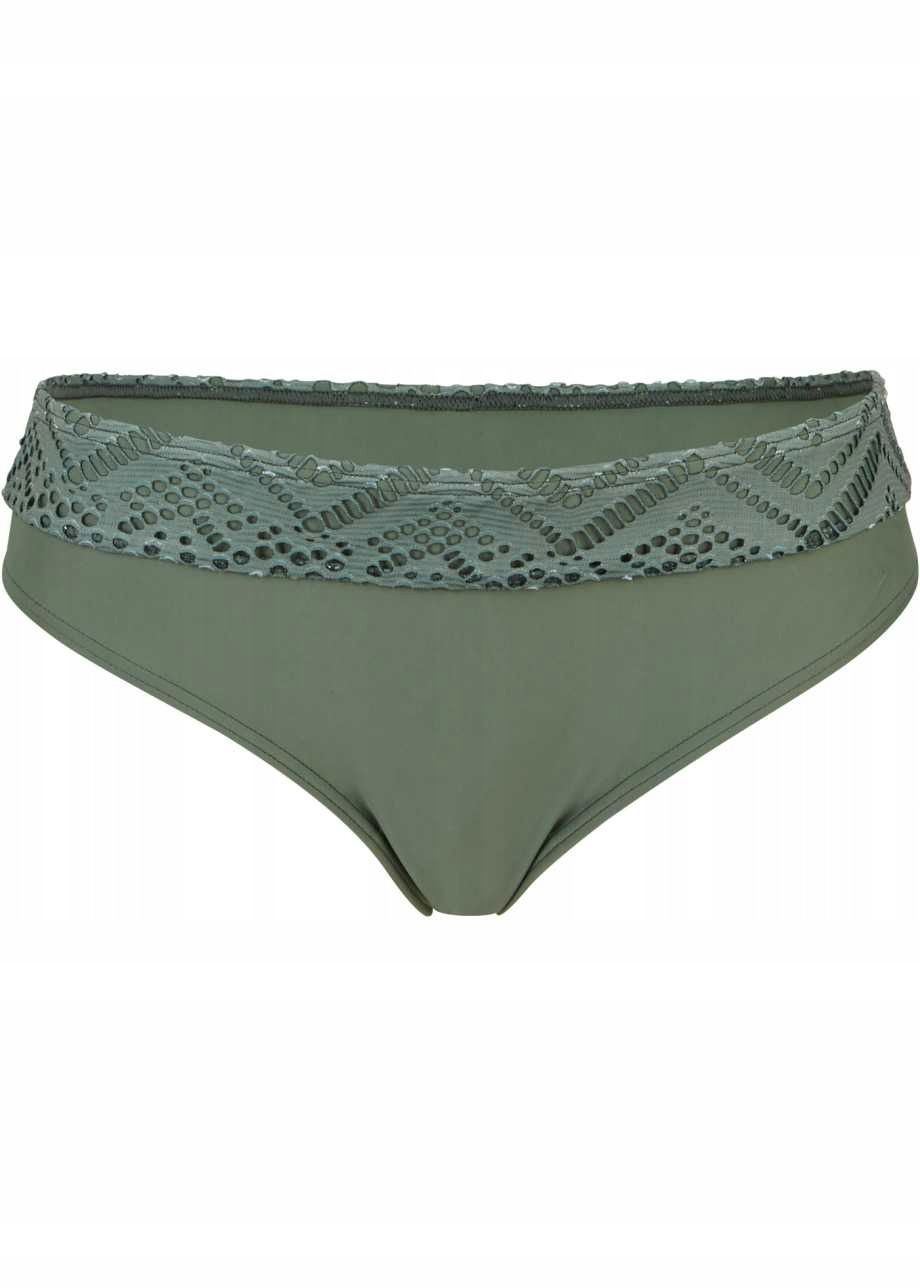 B.P.C figi bikini zielone z koronkową wstawką 40